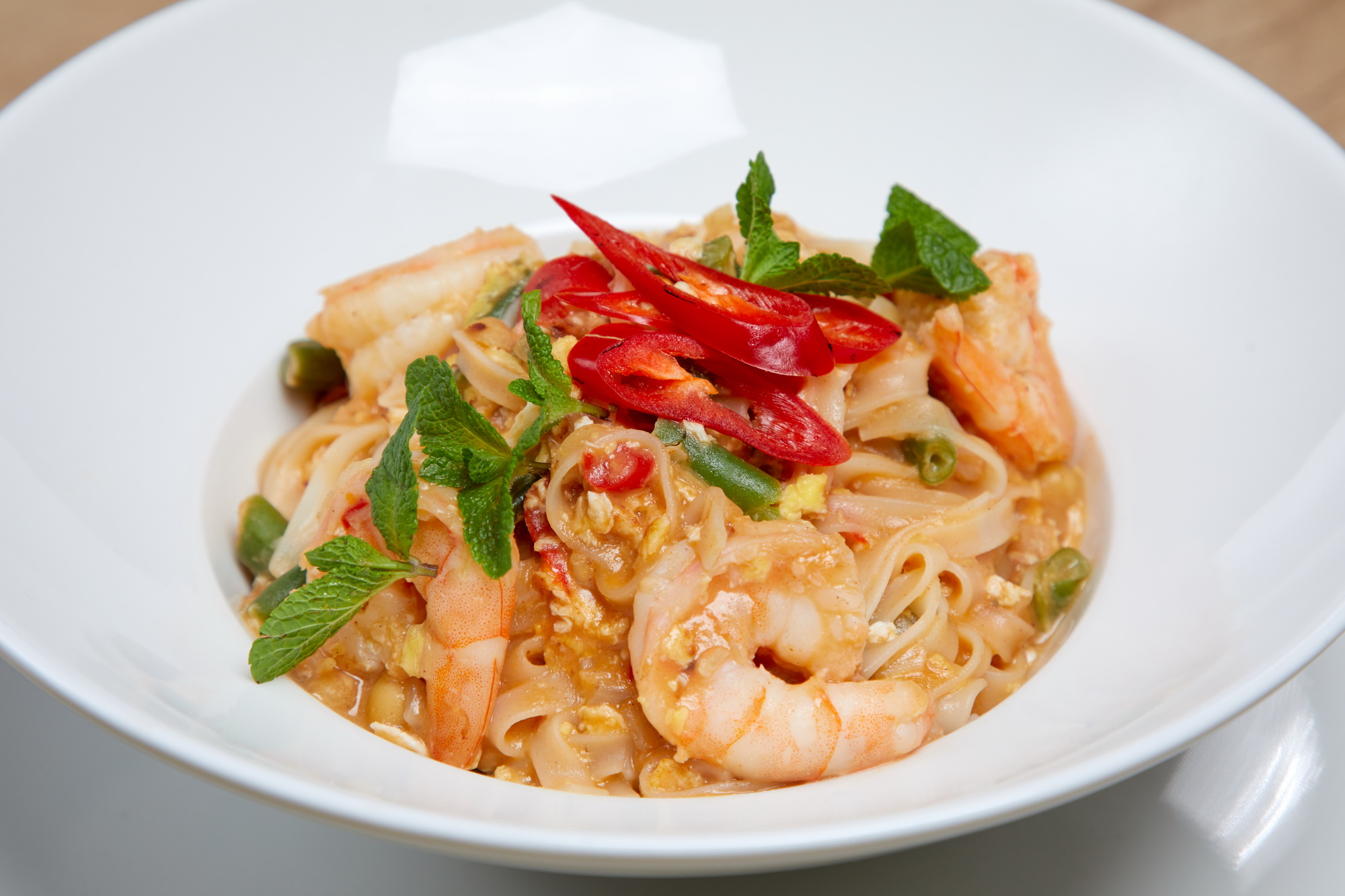 Pad Thai Noodle with Shrimps